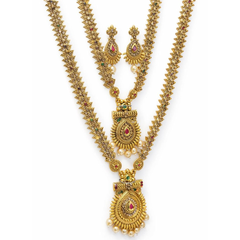 Luxurious Indian bridal jewelry set