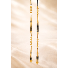 (PA017)Classic Temple Design Multi-String Mangalsutra Necklaces L(36) inch