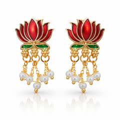(TJ004)Lotus-inspired elegance in traditional