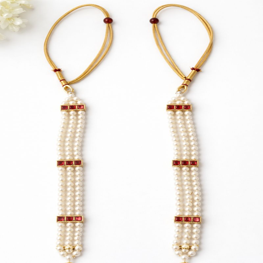 MOTI (PEARL)MALA WITH PENDENT